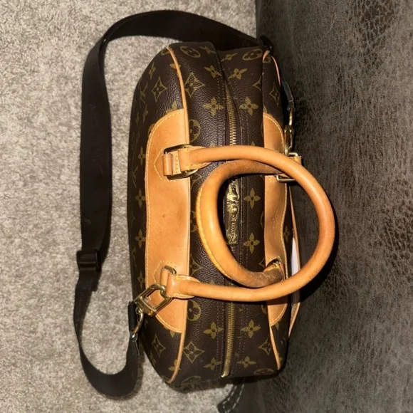 Louis Vuitton Deauville Monogram Tote Clean Inside And Out No Flaws Dust Bag Inc - Picture 2 of 8